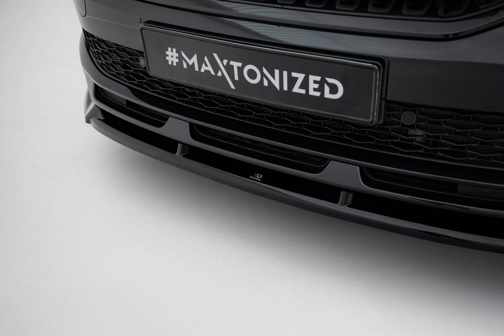 FRONT SPLITTER V.2 SUITABLE FOR SKODA KAMIQ MONTE CARLO MK1 FACELIFT – MAXTON DESIGN