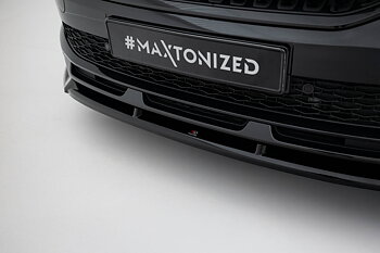 FRONT SPLITTER V.2 SUITABLE FOR SKODA KAMIQ MONTE CARLO MK1 FACELIFT – MAXTON DESIGN