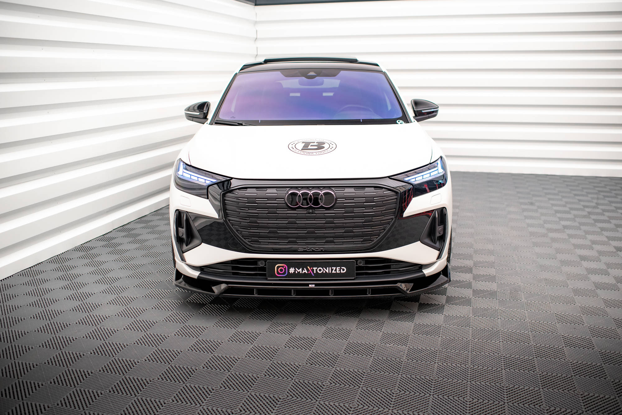 Front Splitter V.2 Audi Q4 e-Tron Sportback Mk1 - 2