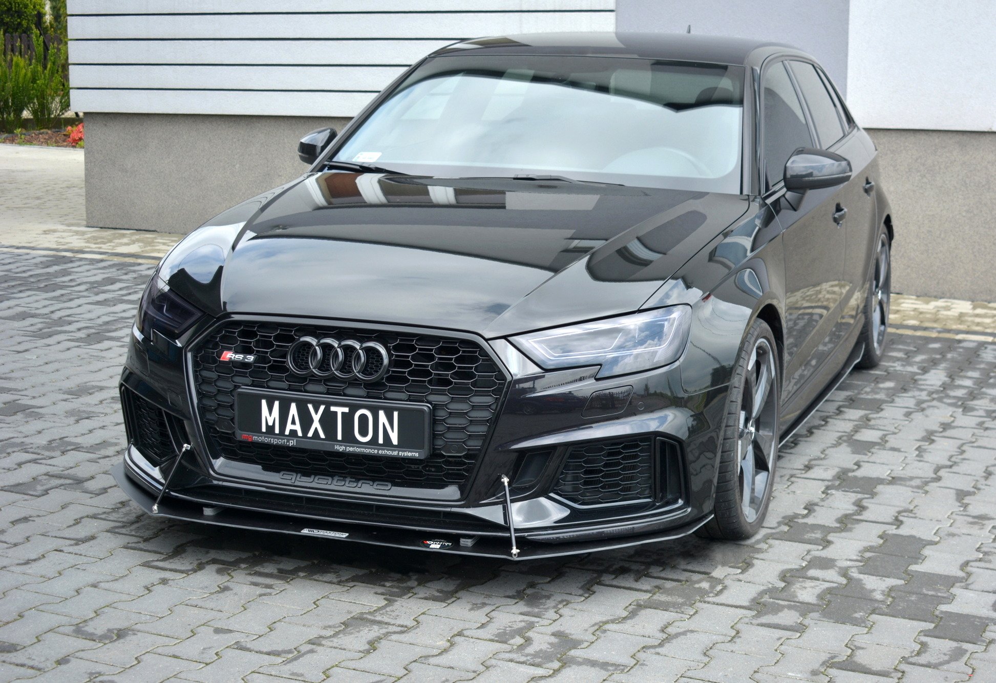 Front Racing Splitter V.1 Audi RS3 8V Facelift Sportback (2017-20) - 4
