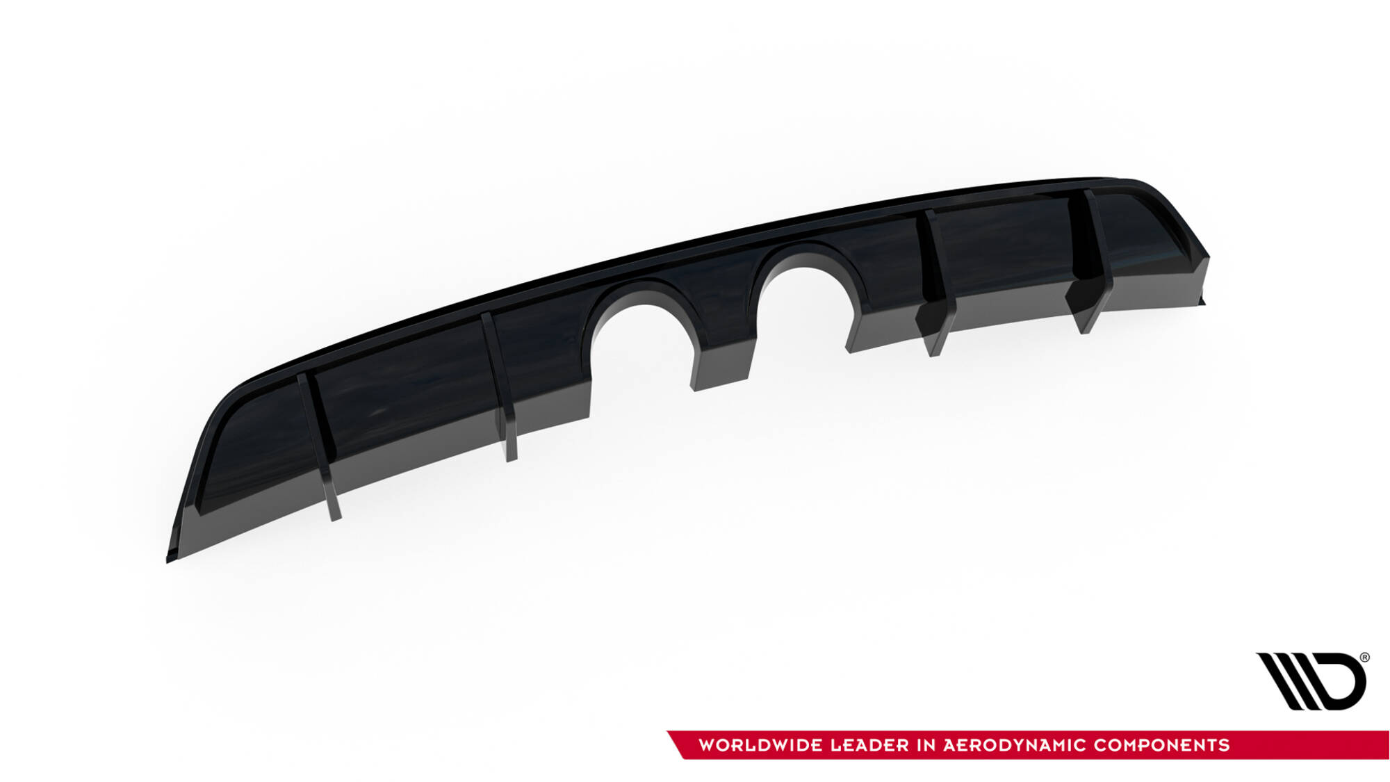 Rear Valance V.2 Volkswagen Scirocco Mk3 (R32 Exhaust) - 8