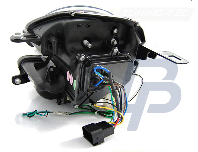 HEADLIGHTS BMW MINI (COOPER) 06-14 TUBE LIGHT CHROME - 3