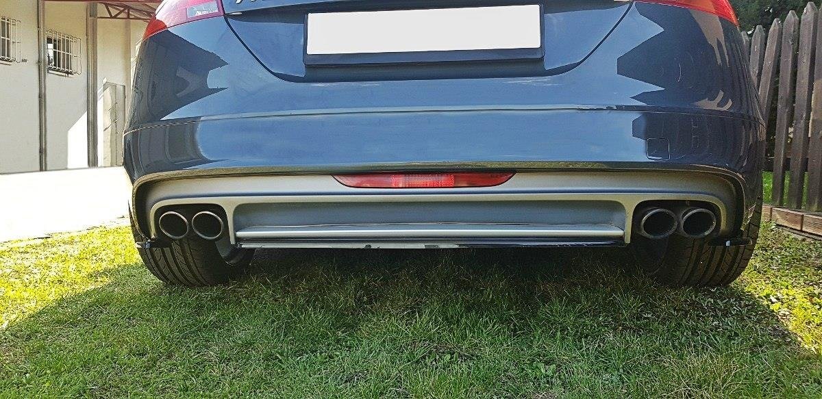 Central Rear Splitter Audi TT S Mk2 (8J) (2008-2014) - 2