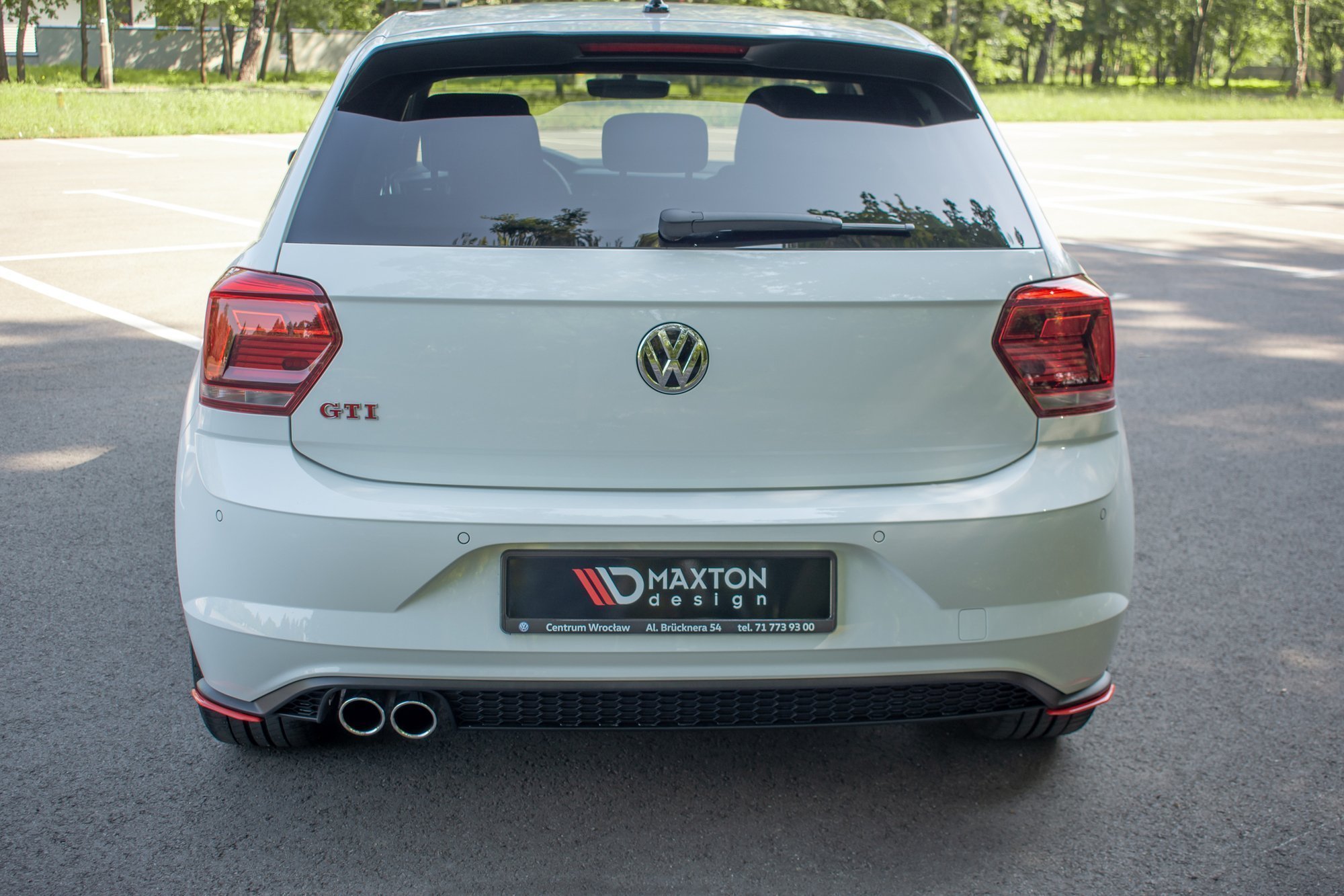 Rear Side Splitters Volkswagen Polo GTI Mk6 - 4