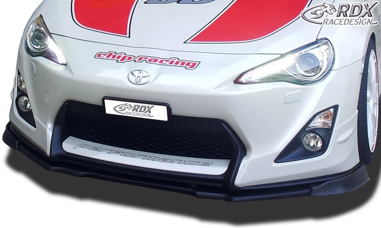 FRONT SPOILER VARIO-X TOYOTA GT86 (FIT FOR CARS WITH AERO-KIT / AERO-FRONTBUMPER) FRONT LIP SPLITTER - 3