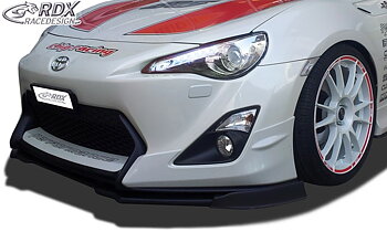 FRONT SPOILER VARIO-X TOYOTA GT86 (FIT FOR CARS WITH AERO-KIT / AERO-FRONTBUMPER) FRONT LIP SPLITTER
