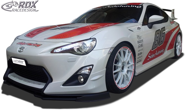 FRONT SPOILER VARIO-X TOYOTA GT86 (FIT FOR CARS WITH AERO-KIT / AERO-FRONTBUMPER) FRONT LIP SPLITTER - 5