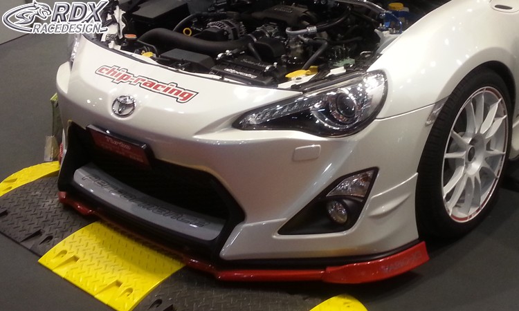 FRONT SPOILER VARIO-X TOYOTA GT86 (FIT FOR CARS WITH AERO-KIT / AERO-FRONTBUMPER) FRONT LIP SPLITTER - 4