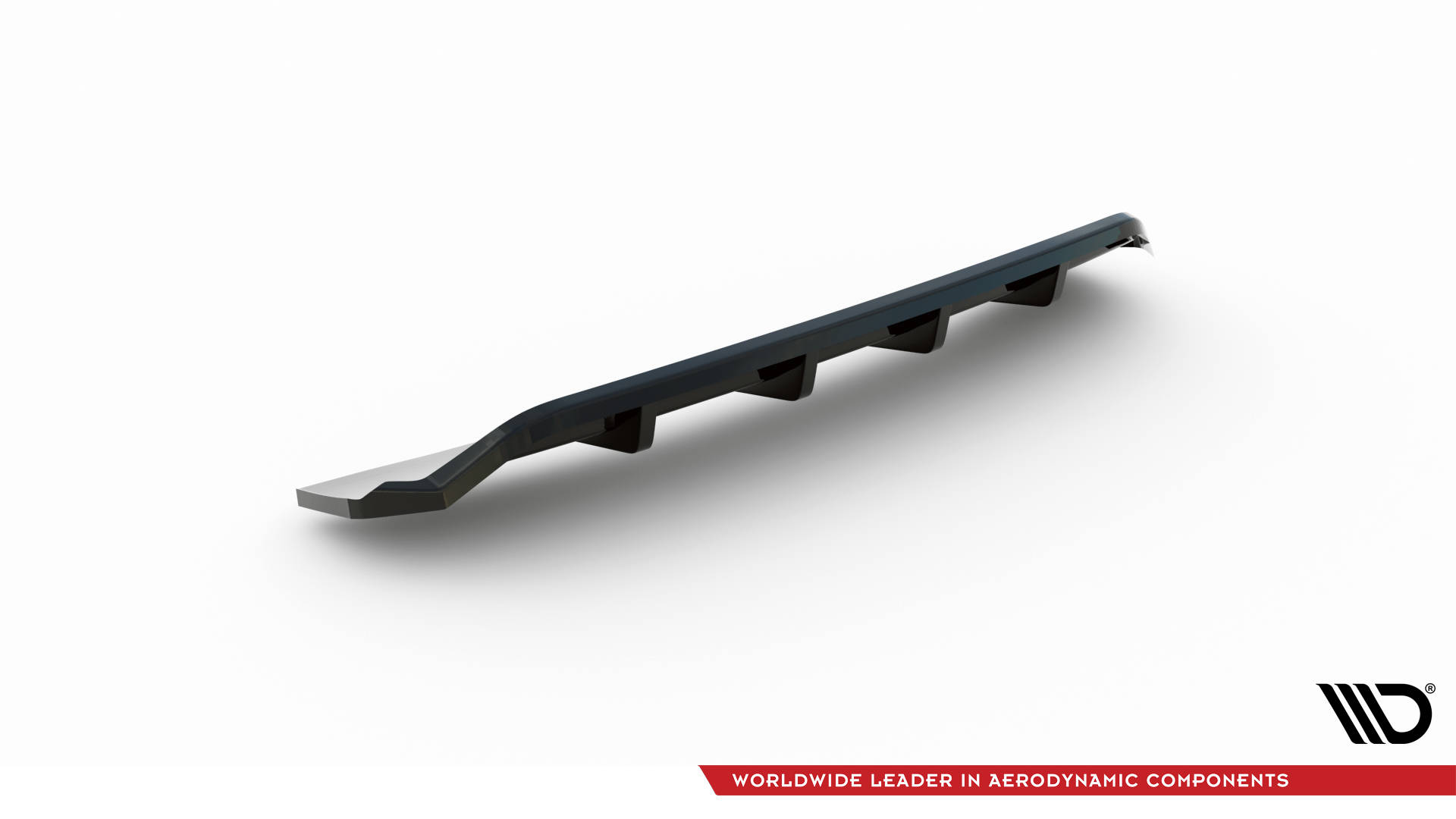 Central Rear Splitter (Vertical Bars) Audi A4 Competition B9 - 5