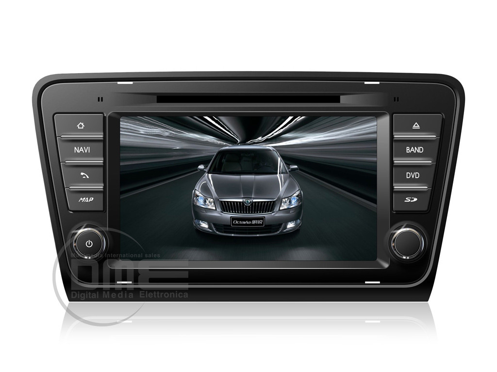 SKODA OCTAVIA 8" MODELLANPASSAD ANDROID HUVUDENHET