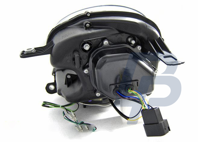 HEADLIGHTS BMW MINI (COOPER) R60 COUNTRYMAN 10-14 TUBE LIGHT CHROME HID - 3