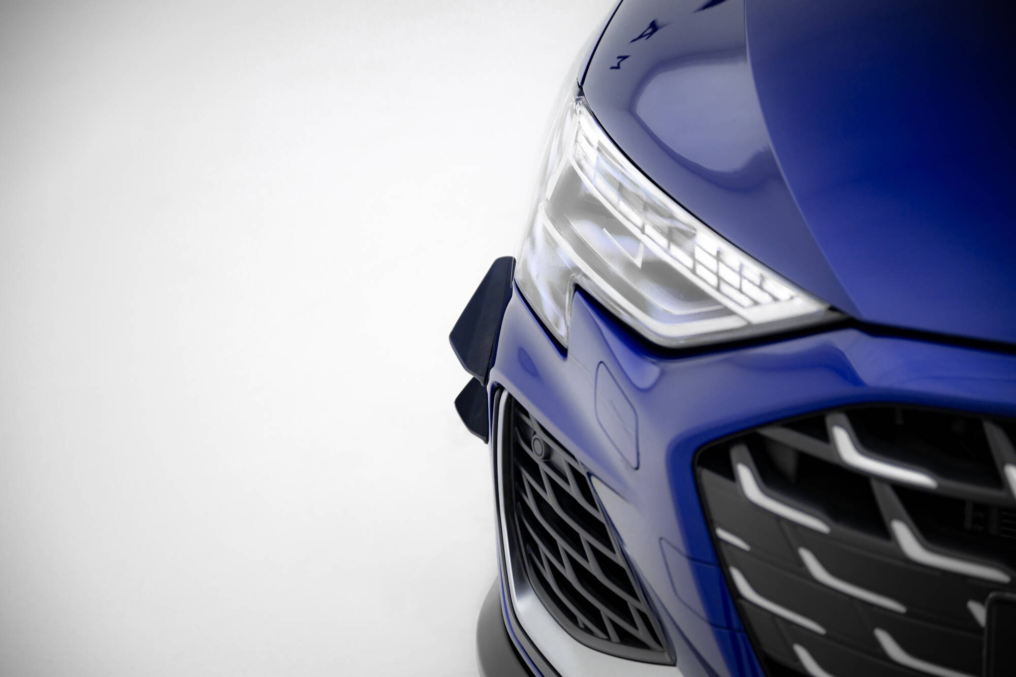 FRONT BUMPER WINGS (CANARDS) SUITABLE FOR AUDI A3 S-LINE SEDAN / S3 SEDAN 8Y FACELIFT – MAXTON DESIGN