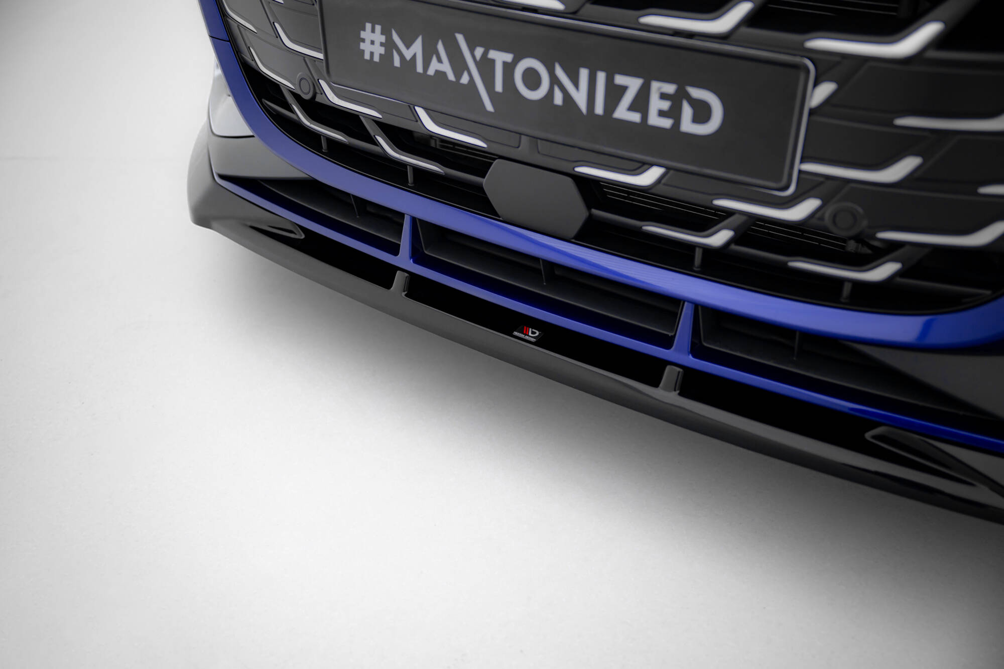 FRONT SPLITTER V.1 SUITABLE FOR AUDI A3 S-LINE SEDAN / S3 SEDAN 8Y FACELIFT – MAXTON DESIGN - 3