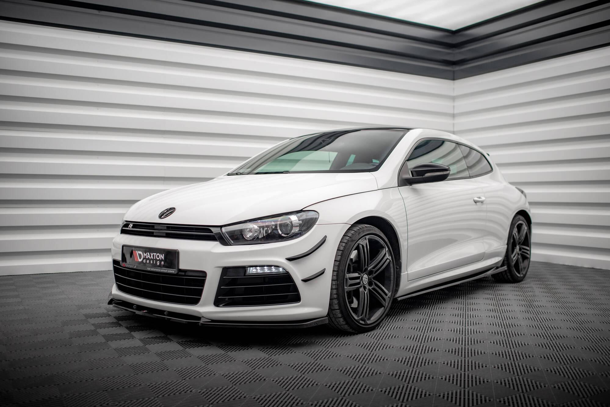 Side Skirts Diffusers V.2 Volkswagen Scirocco R Mk3 - 2