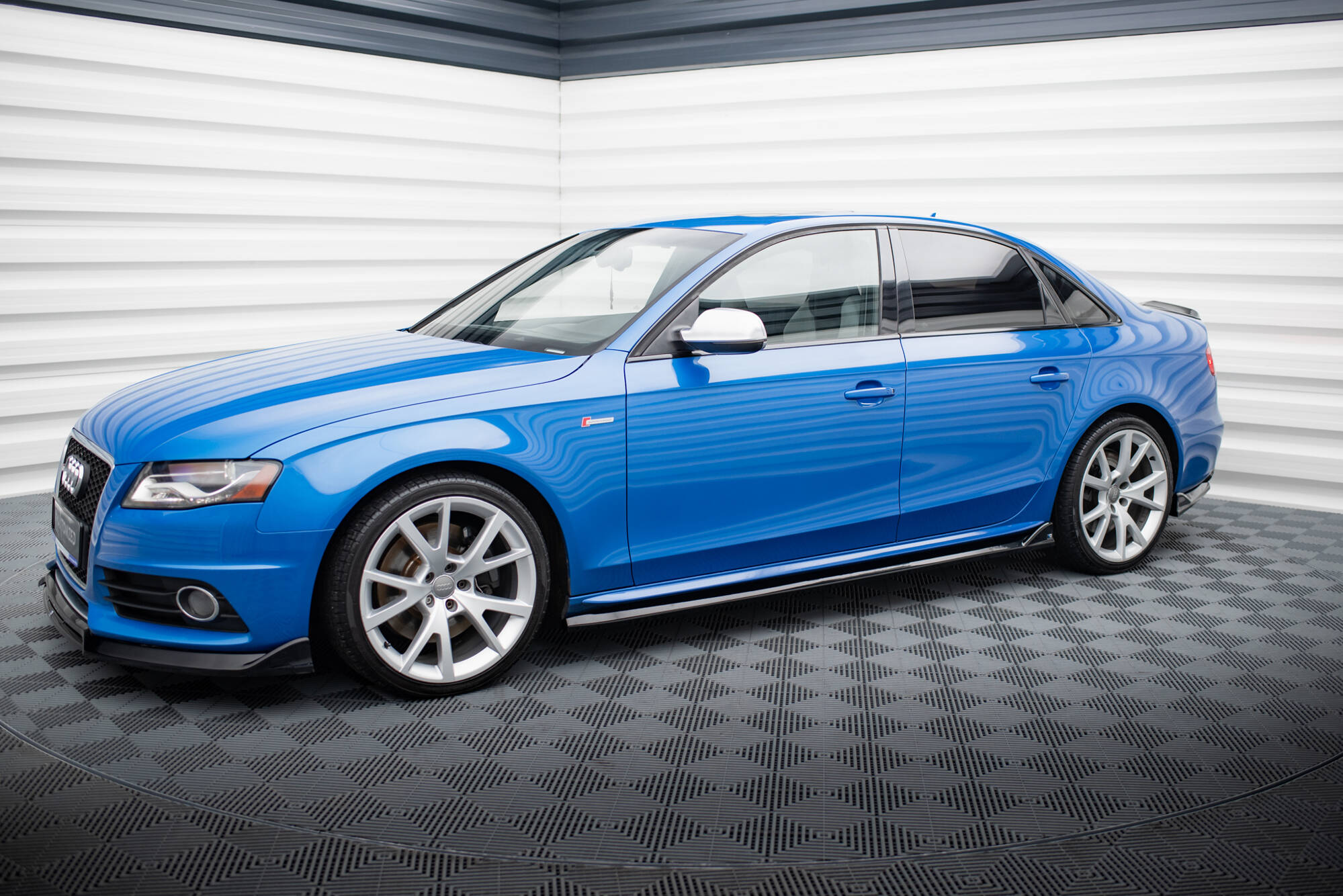 Side Skirts Diffusers V.4 Audi A4 / A4 S-Line / S4 B8 - 2
