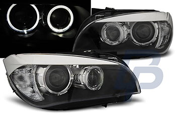 HEADLIGHTS BMW X1 E84 10.09-07.12 AE LED BLACK
