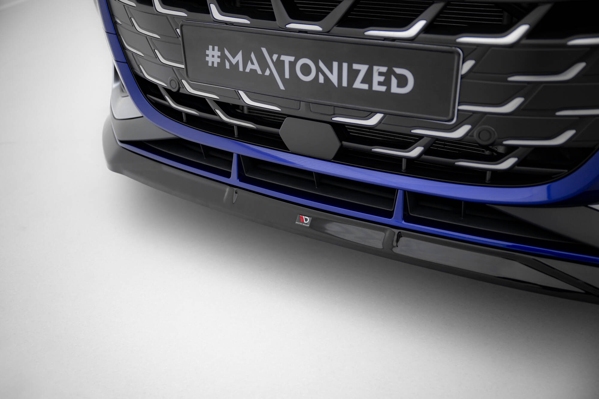 FRONT SPLITTER V.3 SUITABLE FOR AUDI A3 S-LINE SEDAN / S3 SEDAN 8Y FACELIFT – MAXTON DESIGN - 2