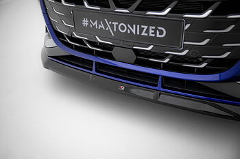 FRONT SPLITTER V.3 SUITABLE FOR AUDI A3 S-LINE SEDAN / S3 SEDAN 8Y FACELIFT – MAXTON DESIGN