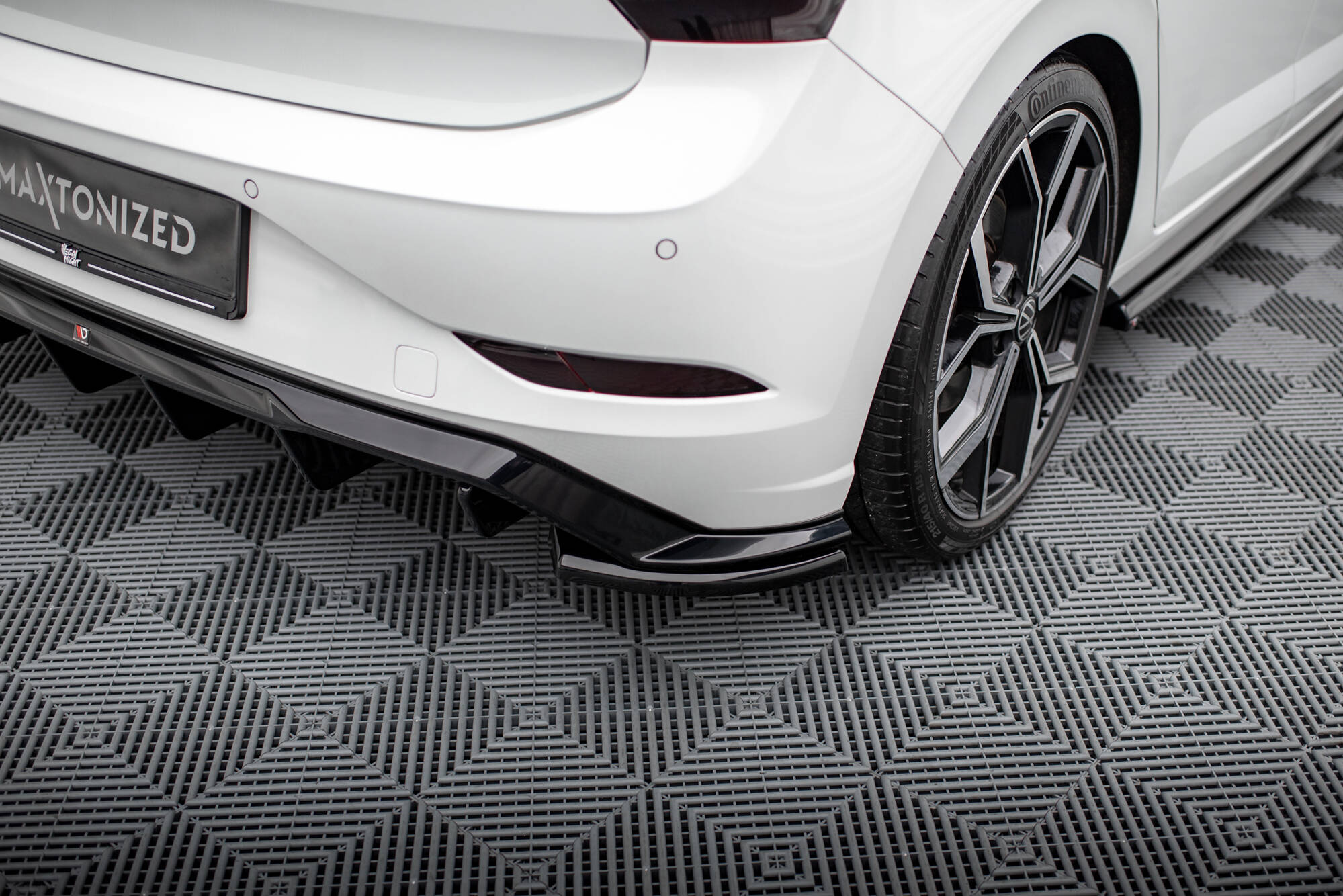 Rear Side Splitters Volkswagen Polo GTI Mk6 Facelift - 2