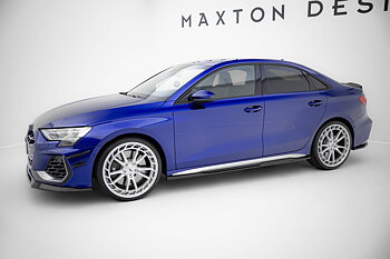 SIDE SKIRTS DIFFUSERS V.2 SUITABLE FOR AUDI A3 S-LINE SEDAN / S3 SEDAN 8Y / 8Y FACELIFT – MAXTON DESIGN