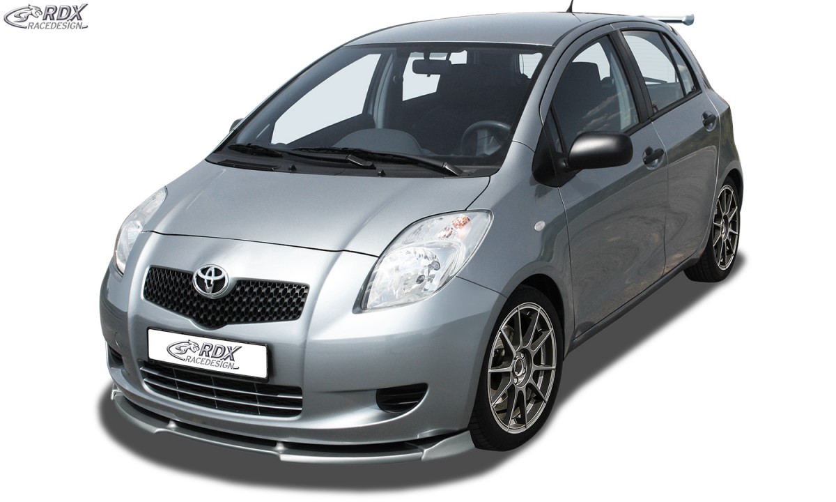 FRONT SPOILER VARIO-X TOYOTA YARIS P9 2005-2008 FRONT LIP SPLITTER - 2