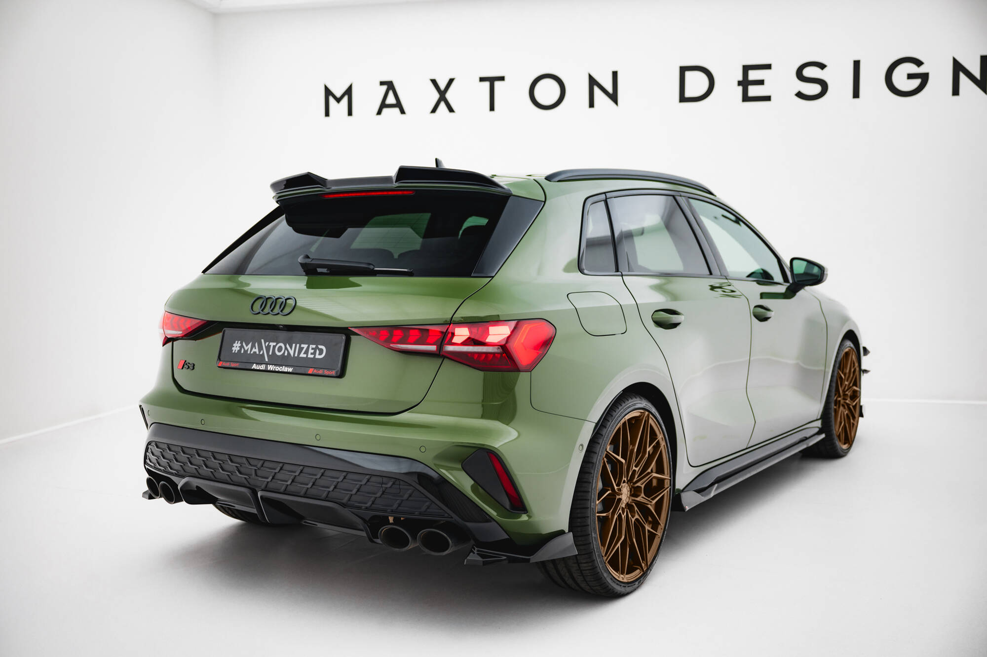REAR SIDE SPLITTERS V.2 SUITABLE FOR AUDI S3 SPORTBACK 8Y FACELIFT – MAXTON DESIGN - 5
