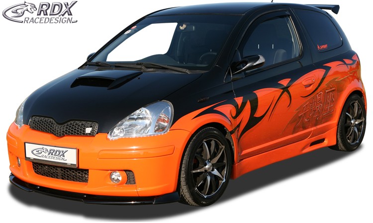 FRONT SPOILER VARIO-X TOYOTA YARIS TS P1 2003-2005 FRONT LIP SPLITTER - 3