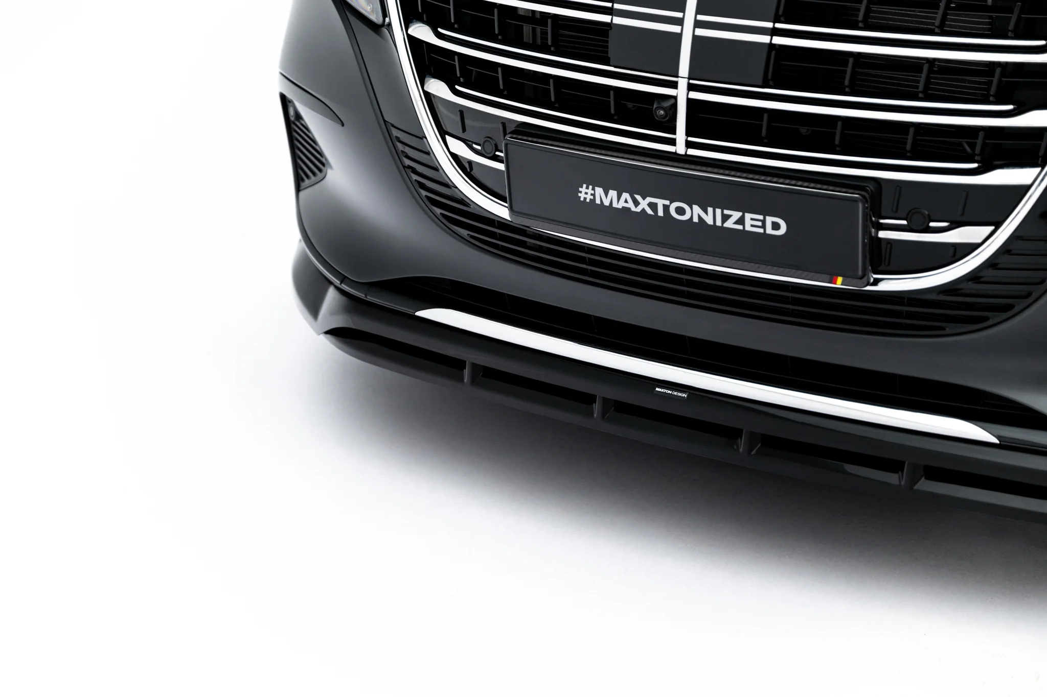FRONT SPLITTER SUITABLE FOR MERCEDES-BENZ V / VITO AMG-LINE W447 FACELIFT 2 – MAXTON DESIGN - 3
