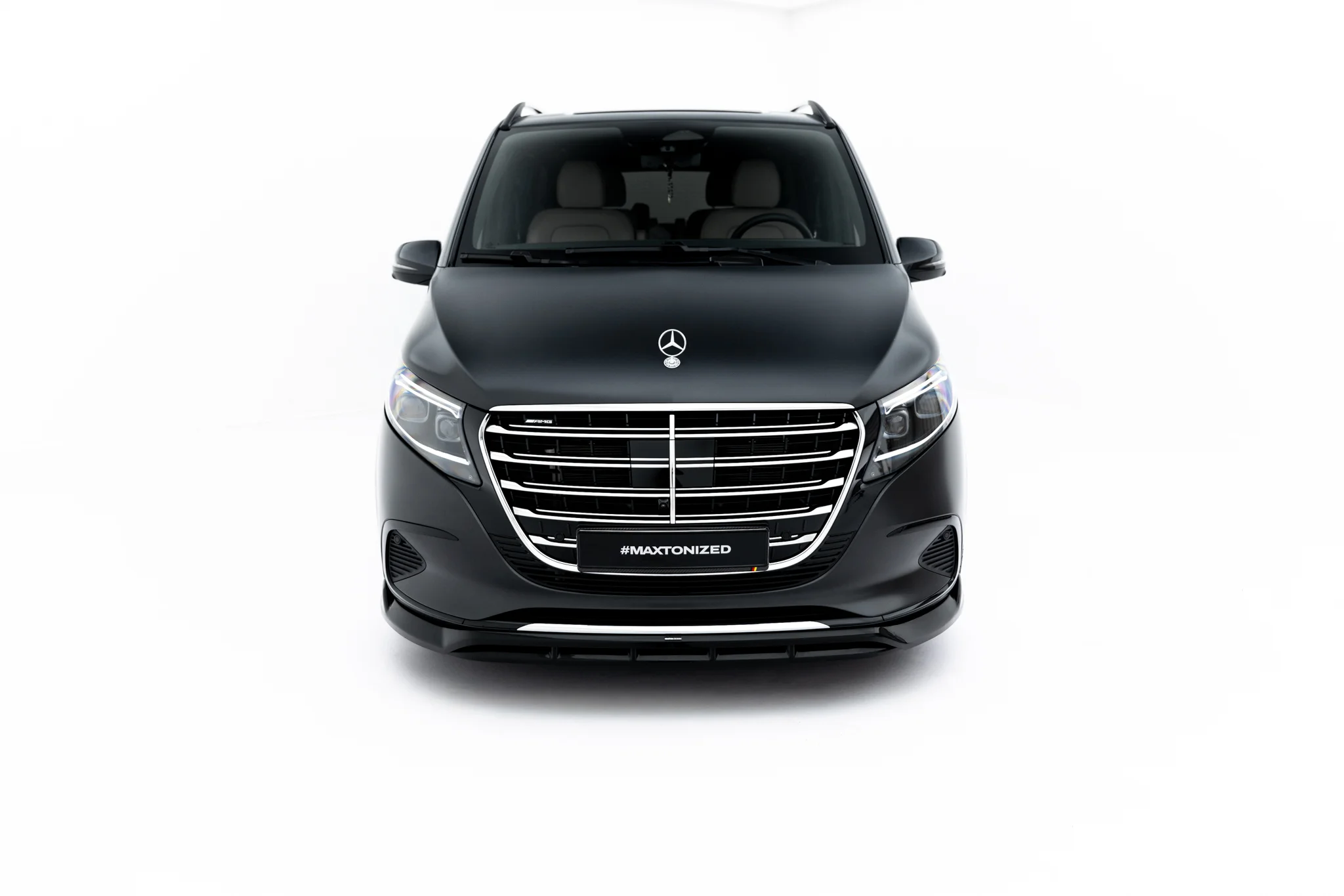 FRONT SPLITTER SUITABLE FOR MERCEDES-BENZ V / VITO AMG-LINE W447 FACELIFT 2 – MAXTON DESIGN - 5