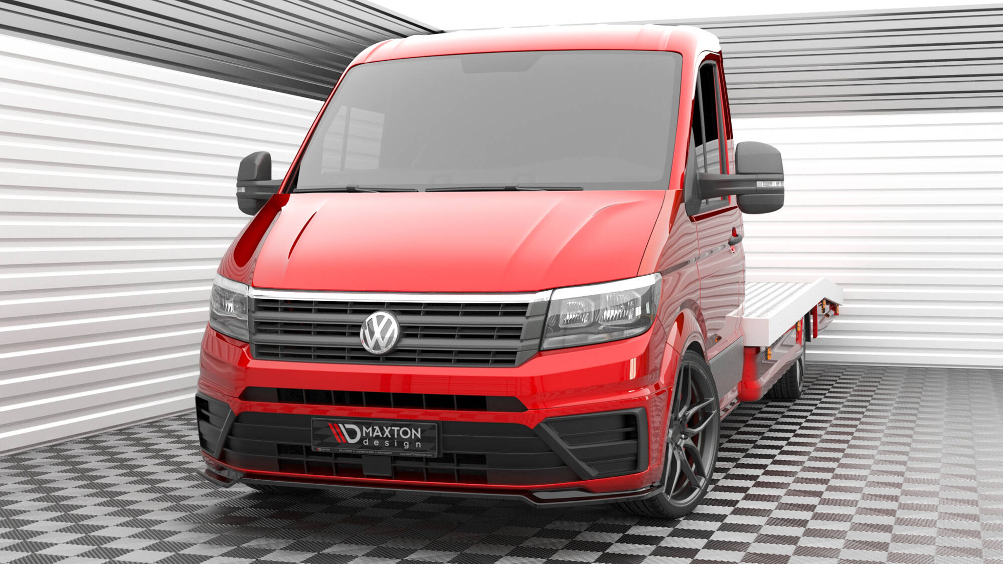 Front Splitter V.2 Volkswagen Crafter Mk2 - 4