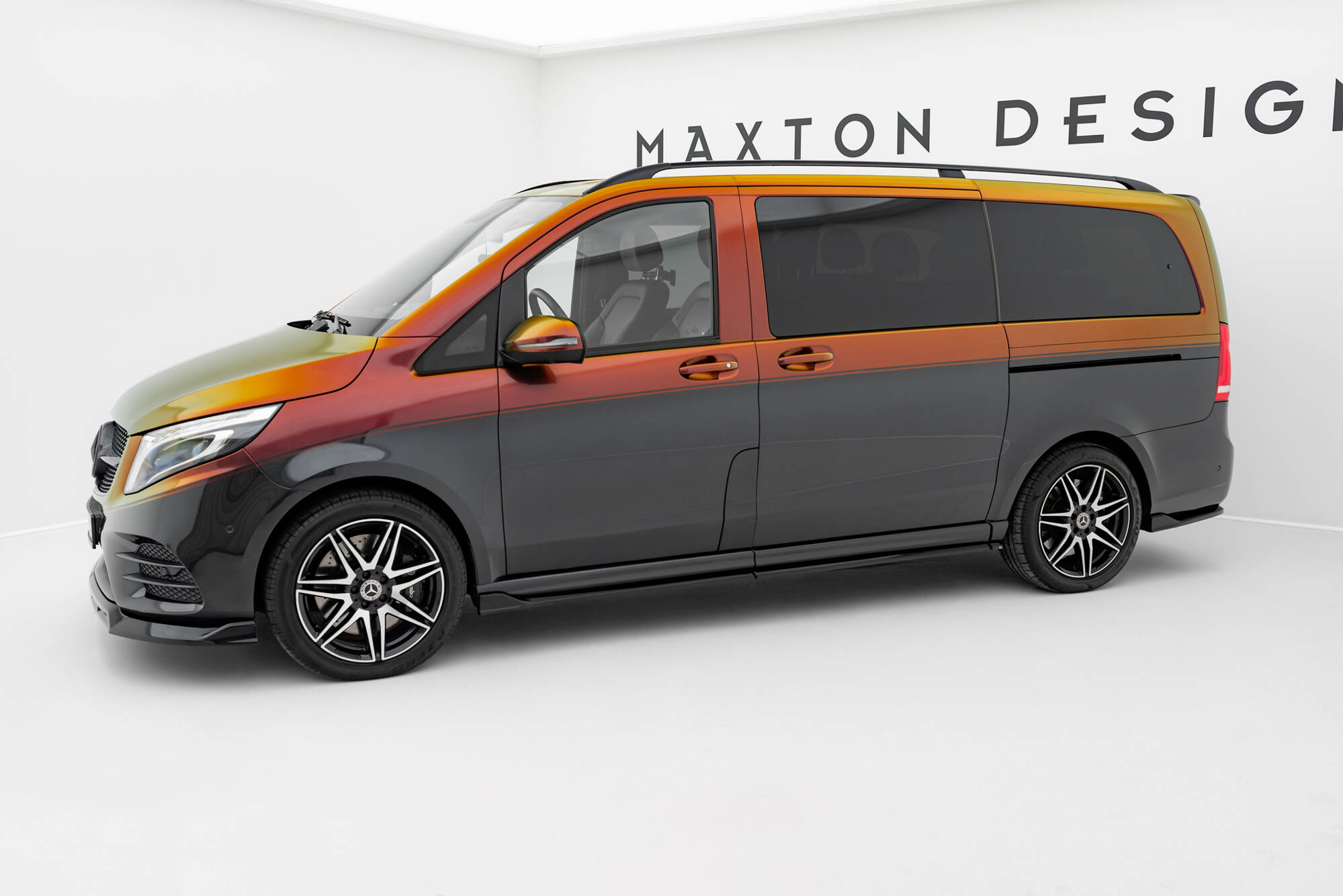 SIDE SKIRTS DIFFUSERS SUITABLE FOR MERCEDES-BENZ V-CLASS LONG AMG-LINE W447 – MAXTON DESIGN - 3