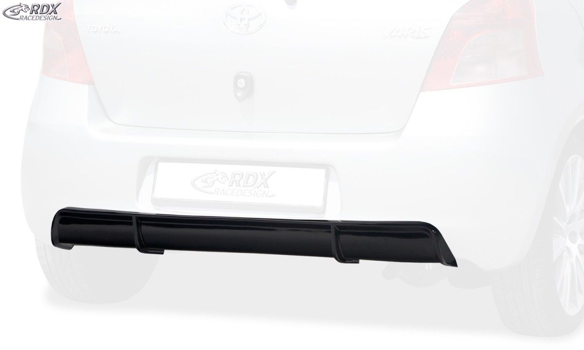 REAR BUMPER EXTENSION TOYOTA YARIS P9 2005-2008 DIFFUSOR - 3
