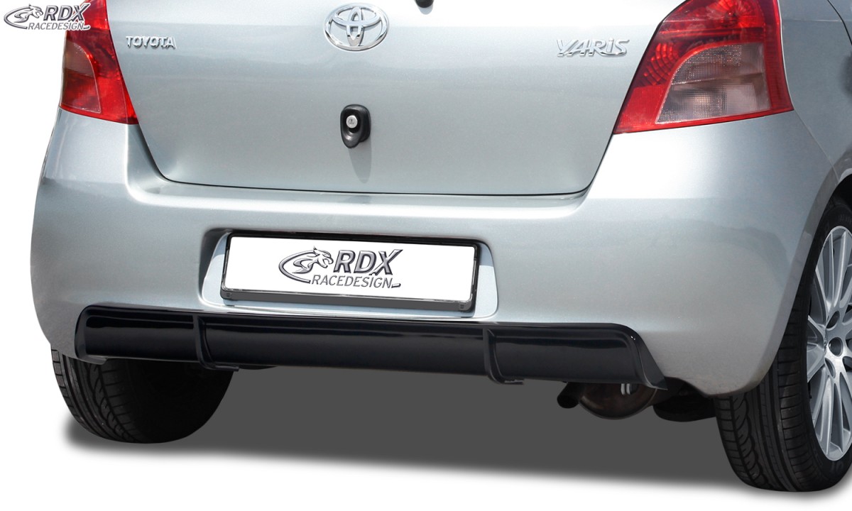 REAR BUMPER EXTENSION TOYOTA YARIS P9 2005-2008 DIFFUSOR