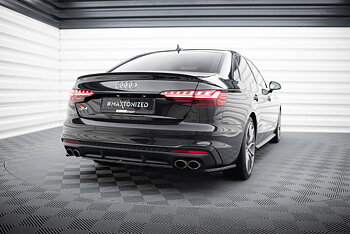 Central Rear Splitter (Vertical Bars) Audi S4 B9 Facelift