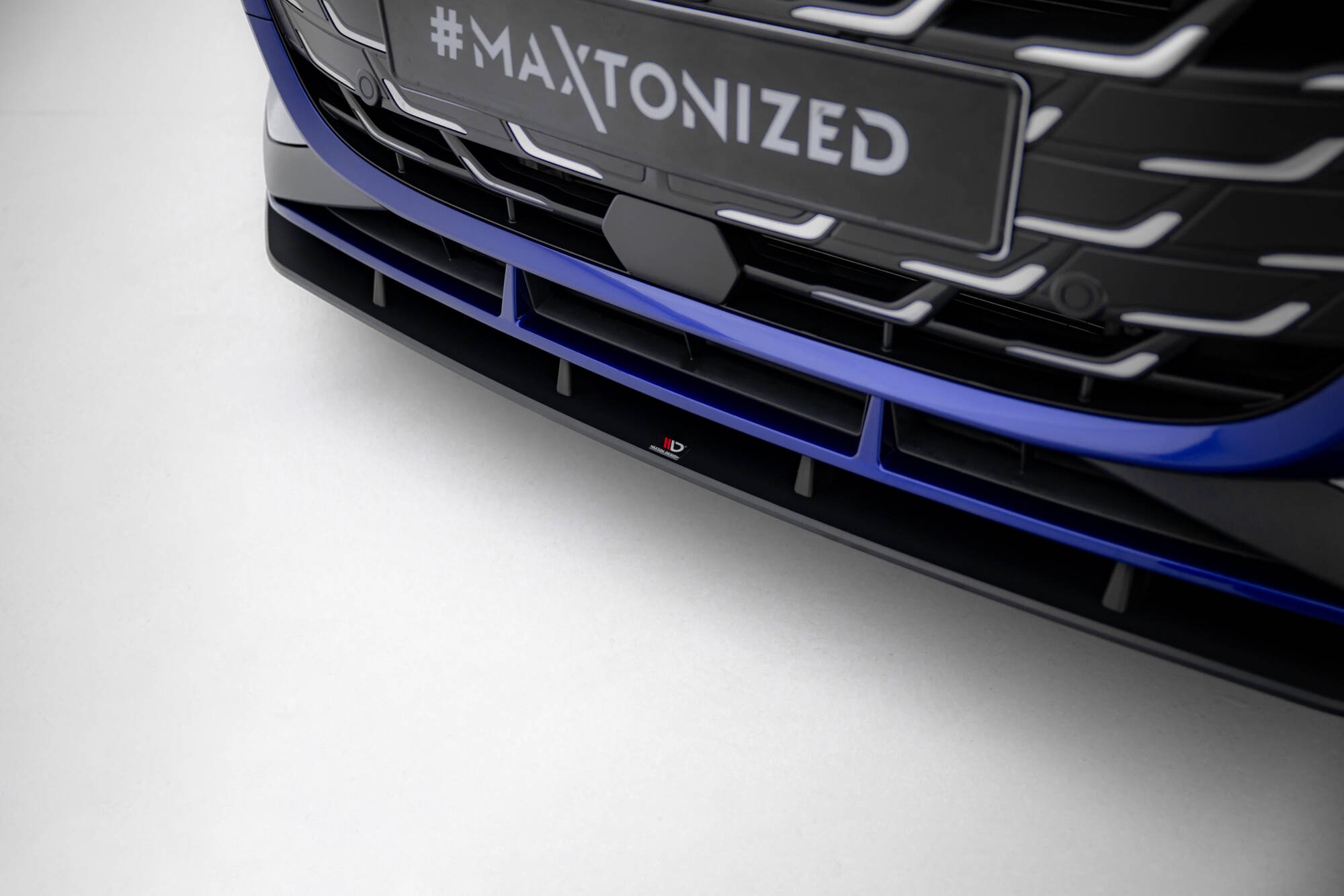 STREET PRO FRONT SPLITTER SUITABLE FOR AUDI A3 S-LINE SEDAN / S3 SEDAN 8Y FACELIFT – MAXTON DESIGN - 3