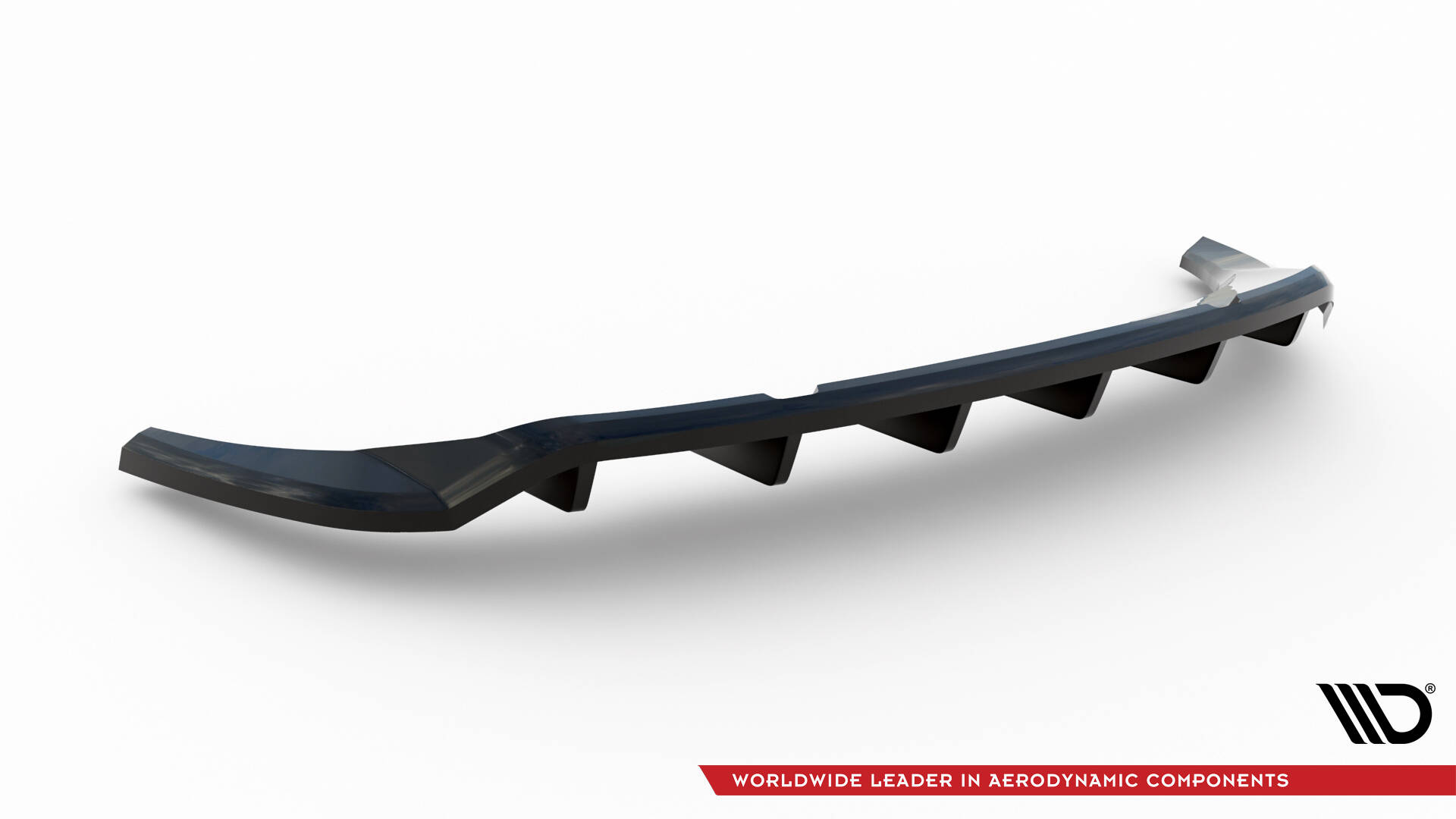Central Rear Splitter (Vertical Bars) Audi Q3 Sportback F3 - 5