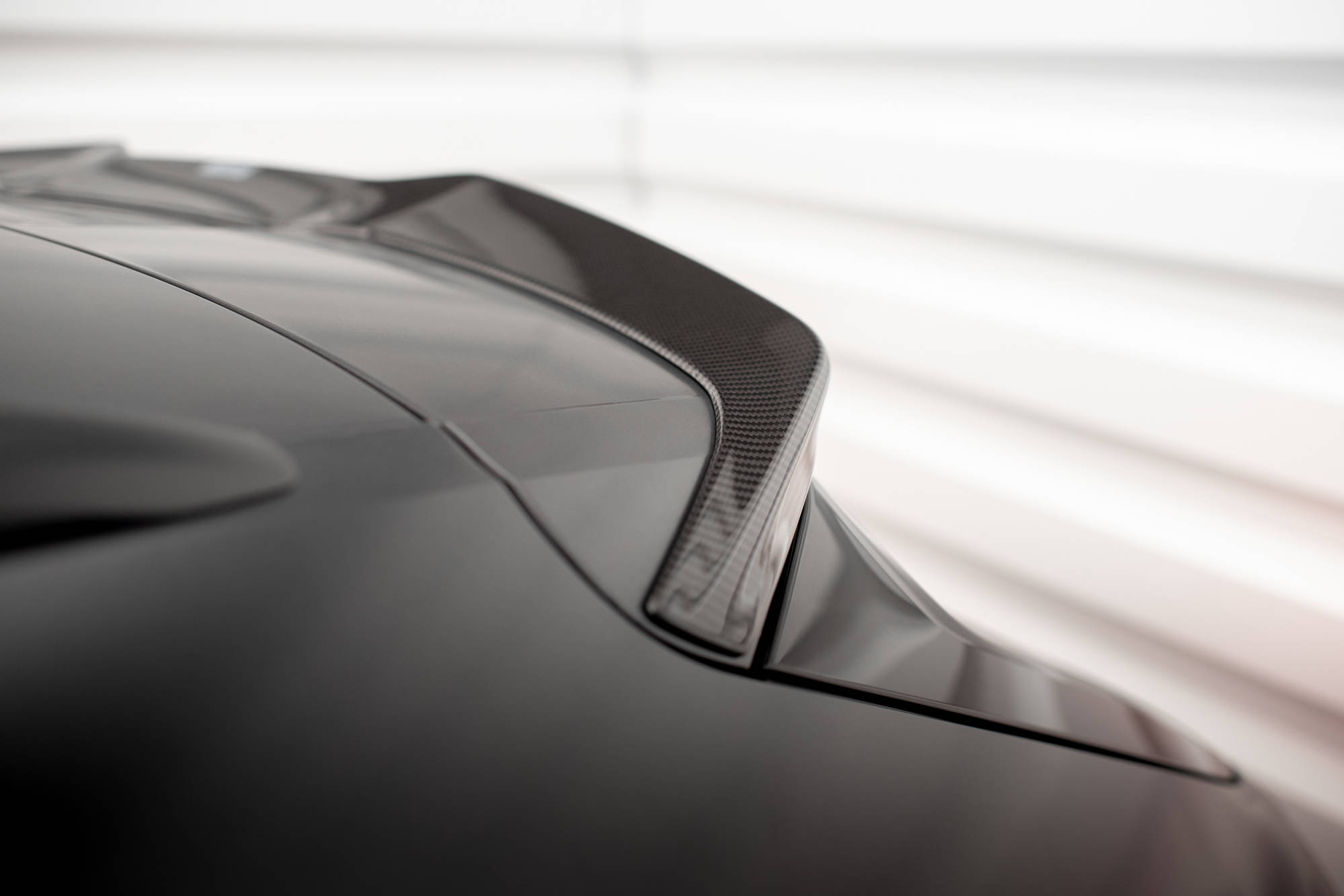 Carbon Fiber Tailgate Spoiler Audi RS6 C8 - 5
