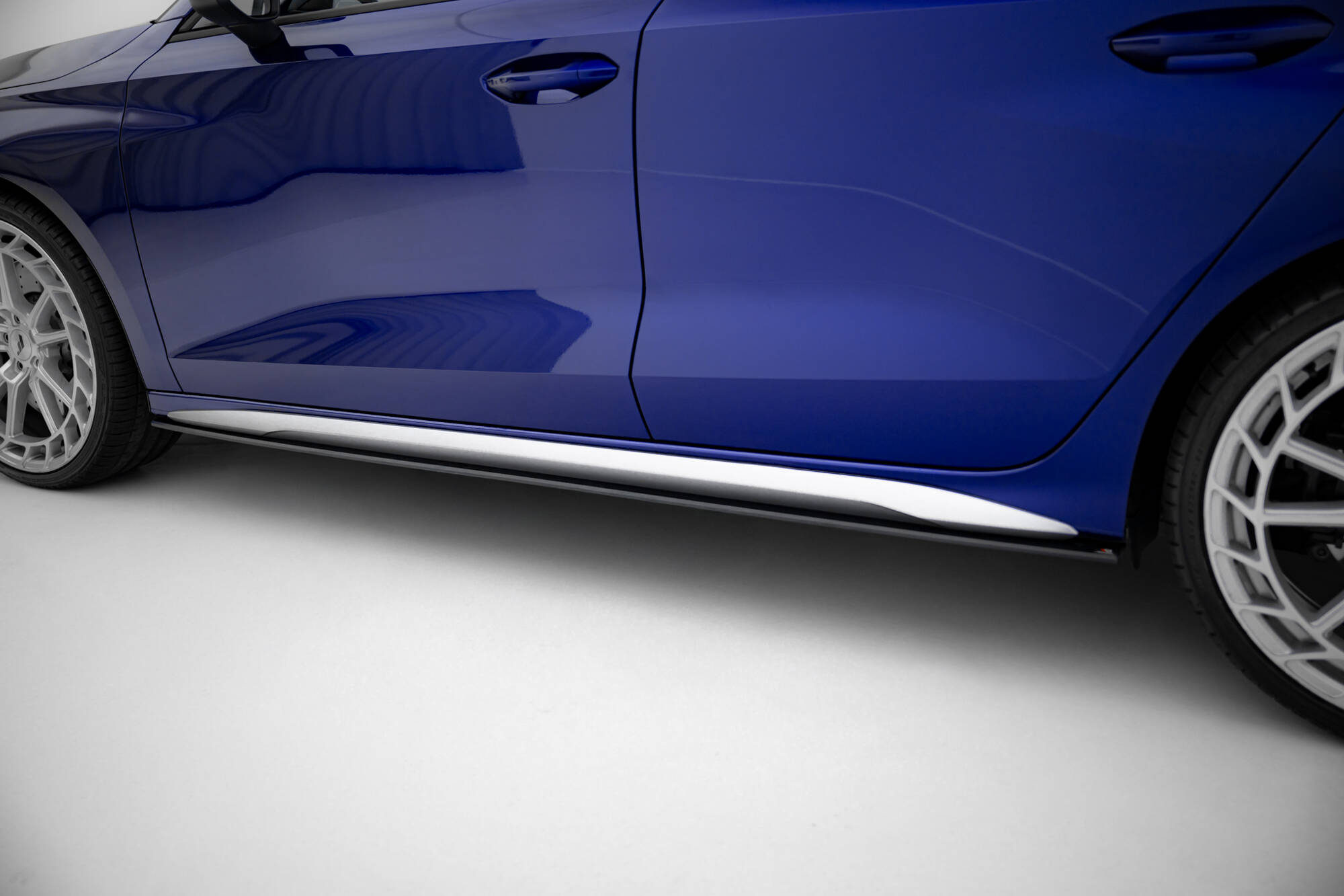 STREET PRO SIDE SKIRTS DIFFUSERS V.2 SUITABLE FOR AUDI A3 S-LINE SEDAN / S3 SEDAN 8Y / 8Y FACELIFT – MAXTON DESIGN - 5