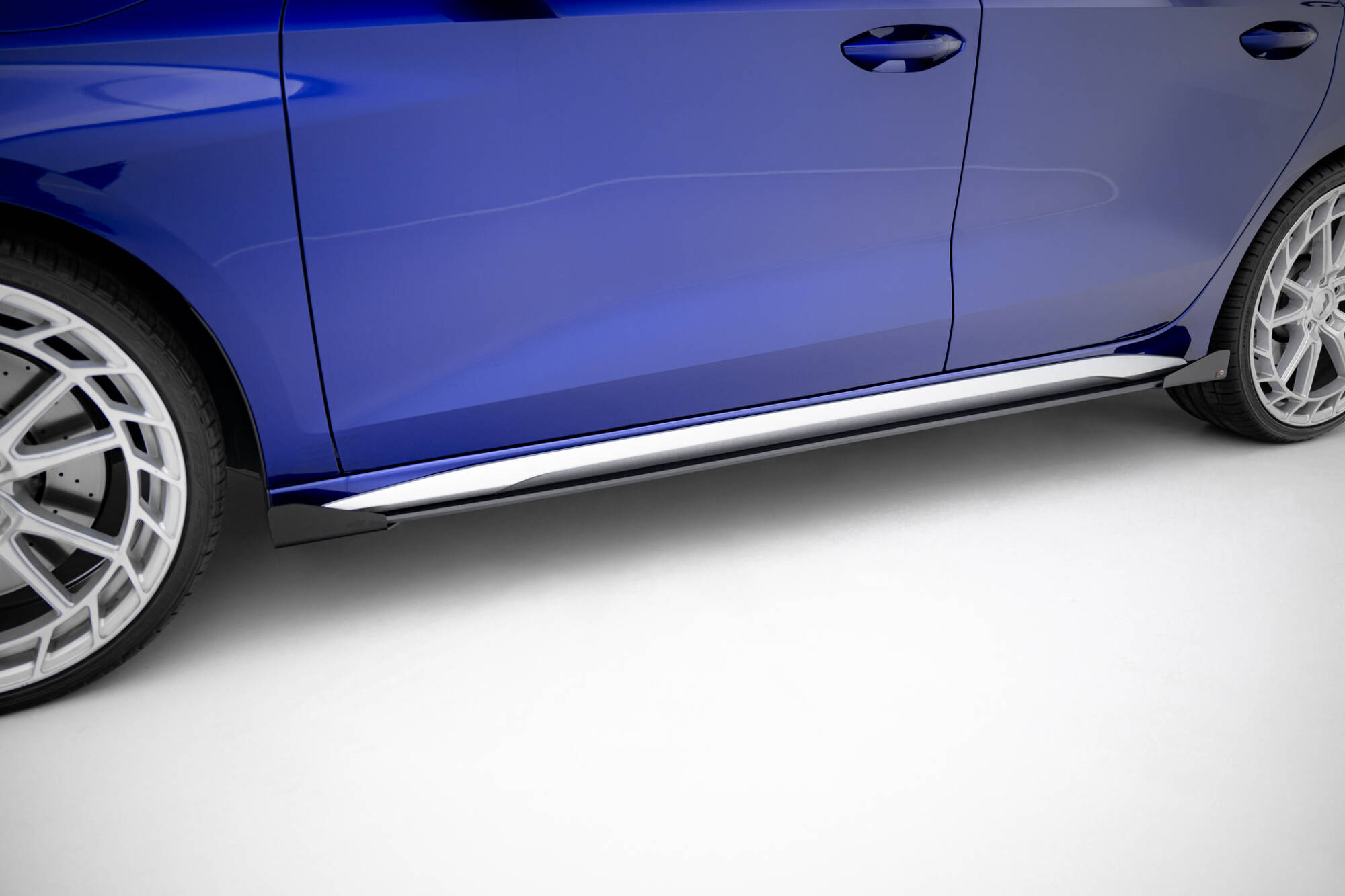 STREET PRO SIDE SKIRTS DIFFUSERS V.2 + FLAPS SUITABLE FOR AUDI A3 S-LINE SEDAN / S3 SEDAN 8Y / 8Y FACELIFT – MAXTON DESIGN - 6