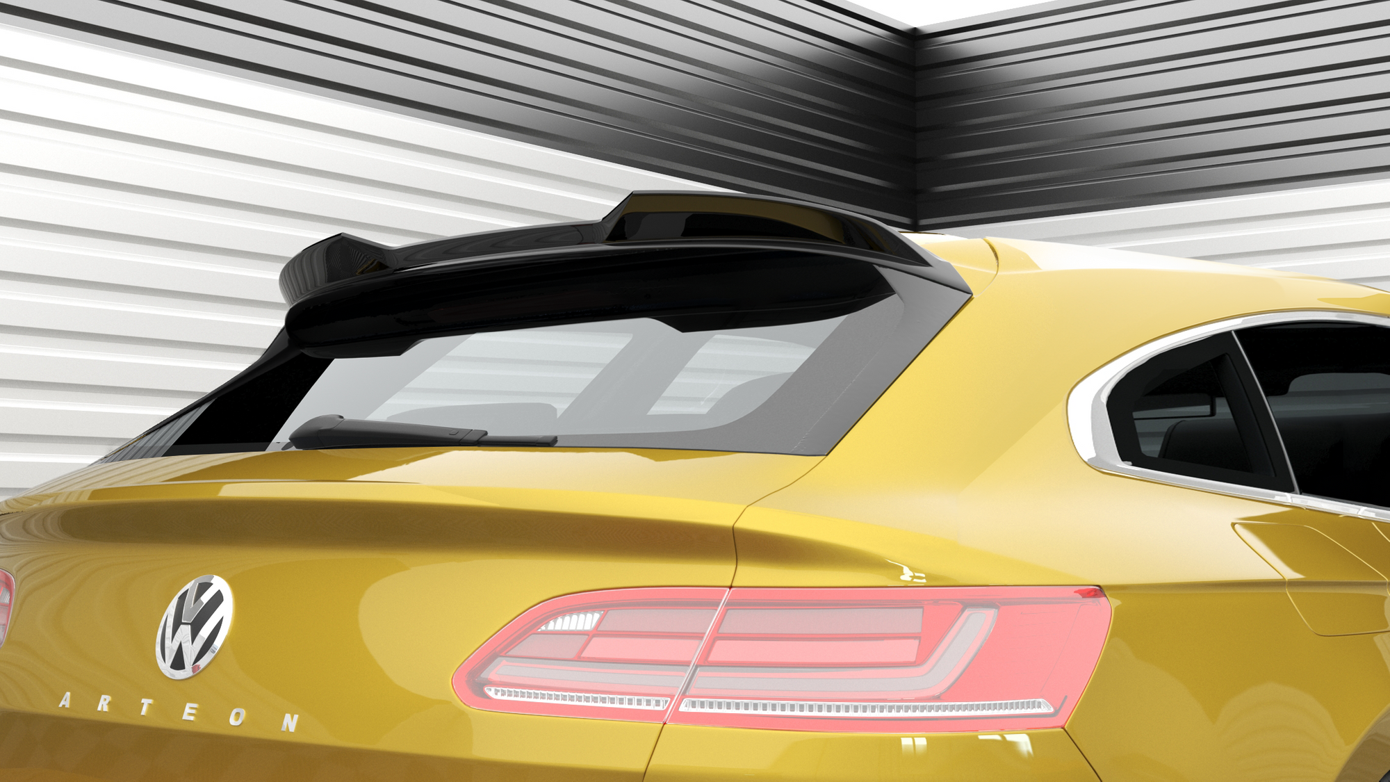 Spoiler CAP 3D Volkswagen Arteon Shooting Brake R-Line Mk1 Facelift - 3