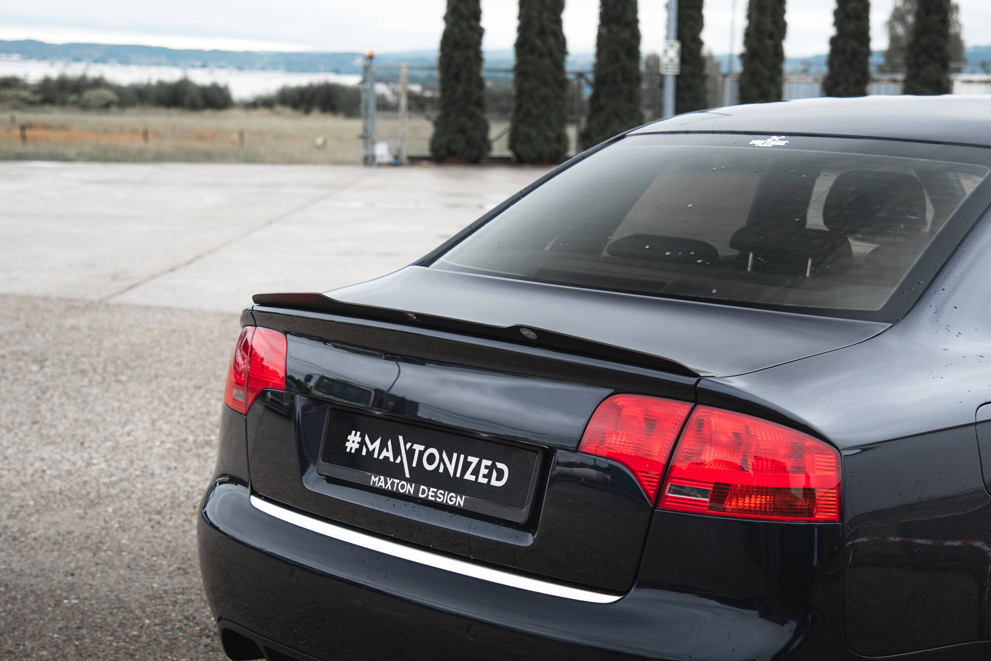 Spoiler CAP Audi RS4 Sedan B7 - 2