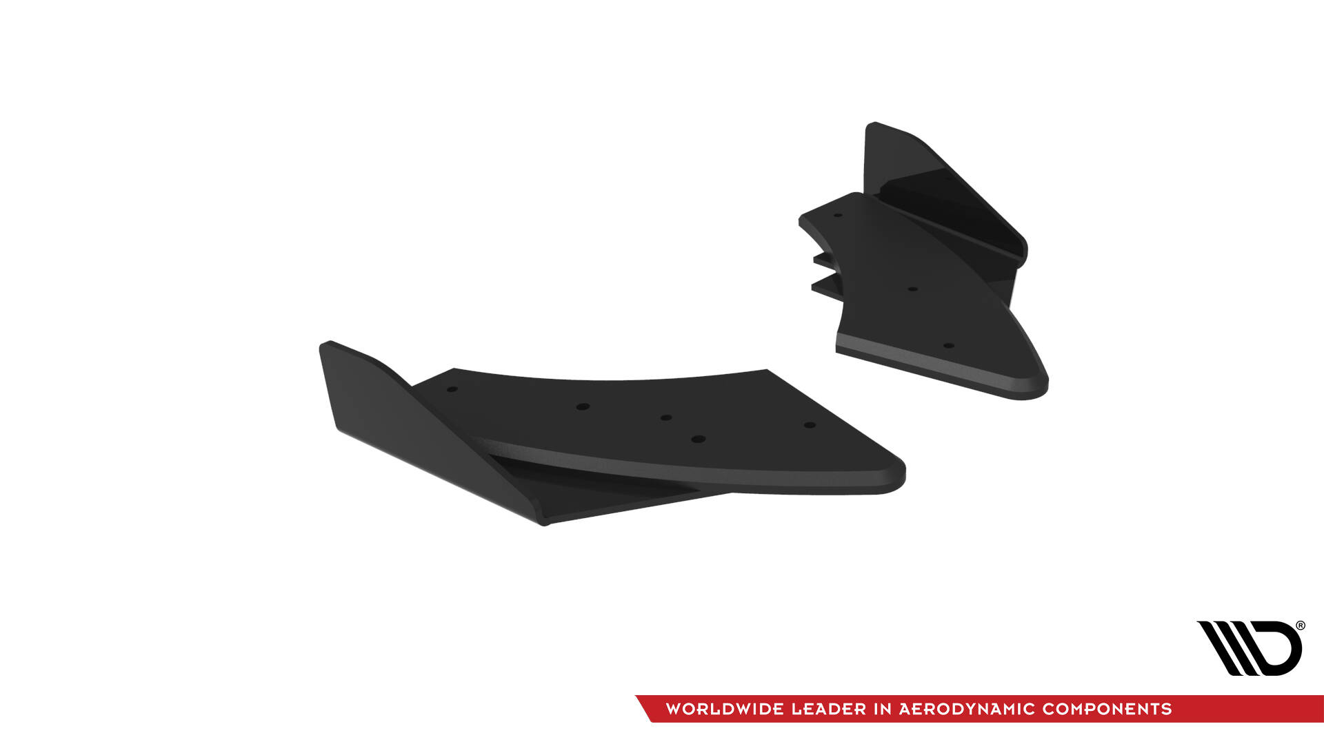 STREET PRO REAR SIDE SPLITTERS + FLAPS SUITABLE FOR AUDI S3 SPORTBACK 8Y FACELIFT – MAXTON DESIGN - 3