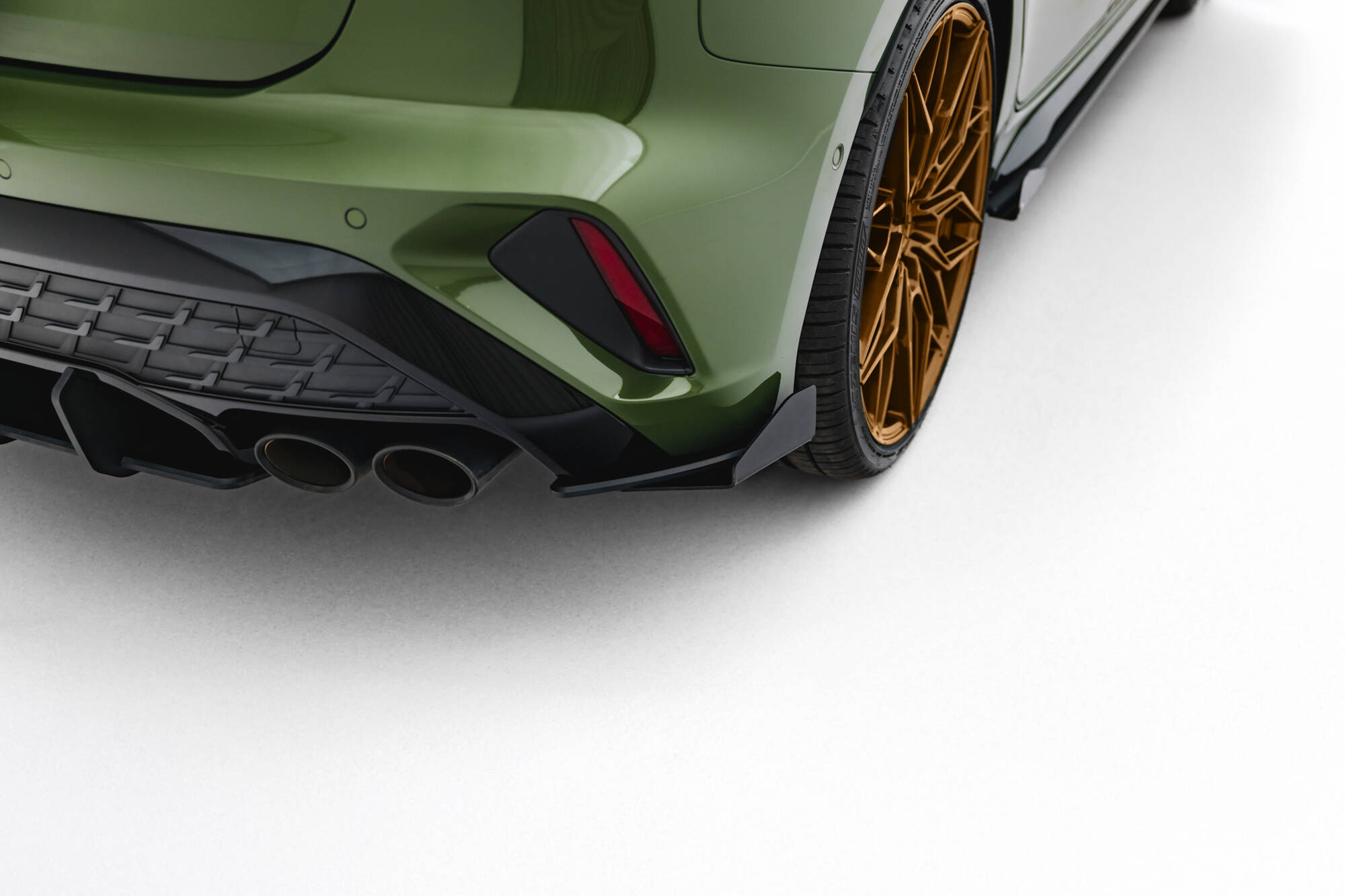 STREET PRO REAR SIDE SPLITTERS + FLAPS SUITABLE FOR AUDI S3 SPORTBACK 8Y FACELIFT – MAXTON DESIGN - 5