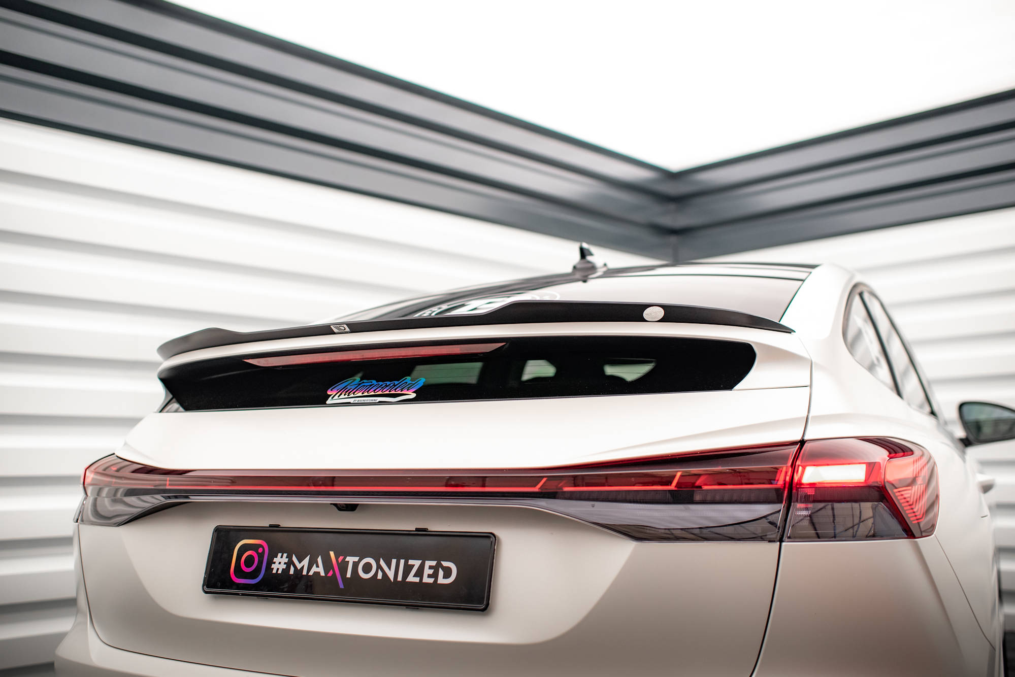 Spoiler CAP Audi Q4 e-Tron Sportback Mk1 - 3