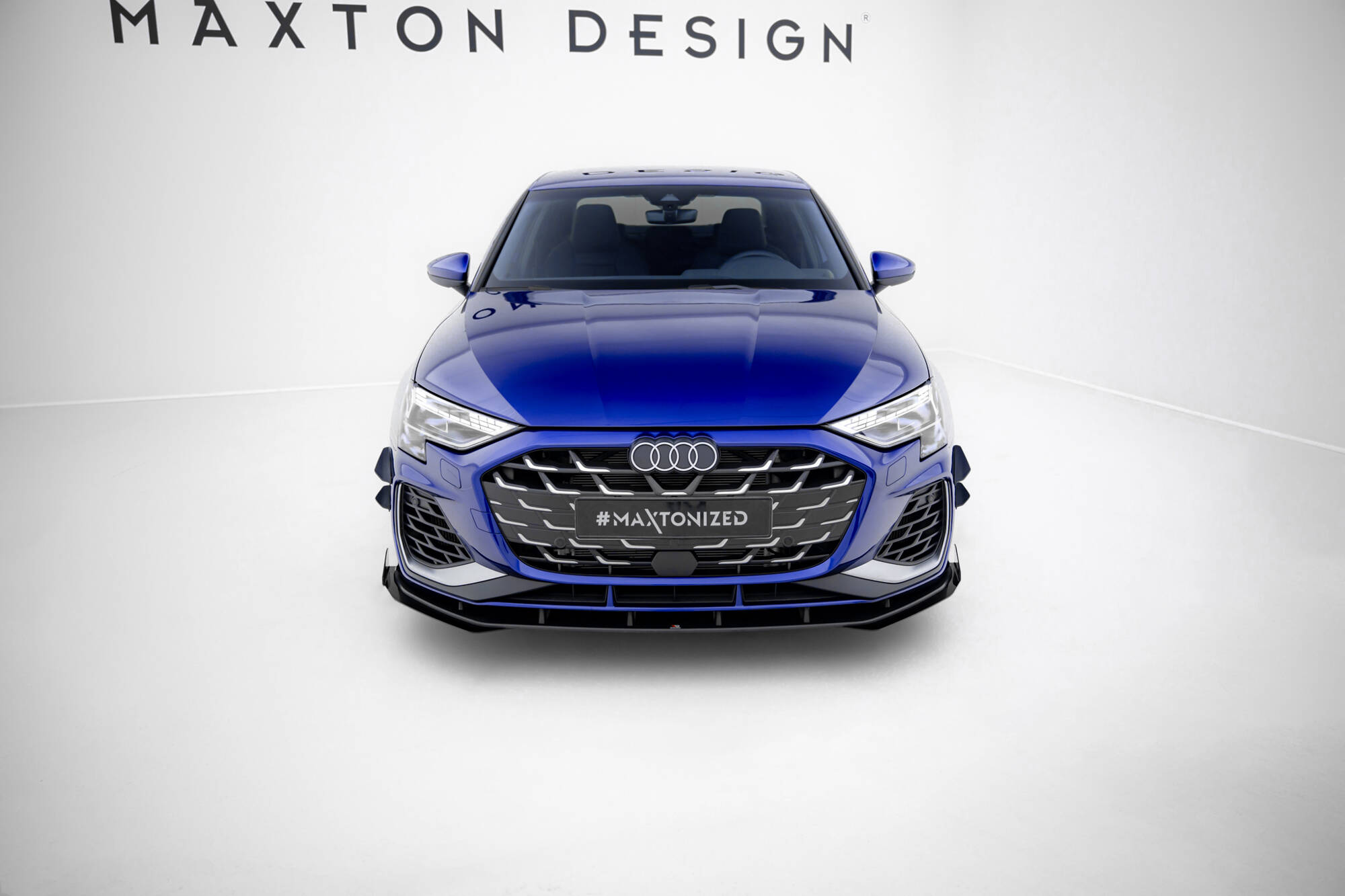 FRONT FLAPS SUITABLE FOR AUDI A3 S-LINE SEDAN / S3 SEDAN 8Y FACELIFT – MAXTON DESIGN - 3