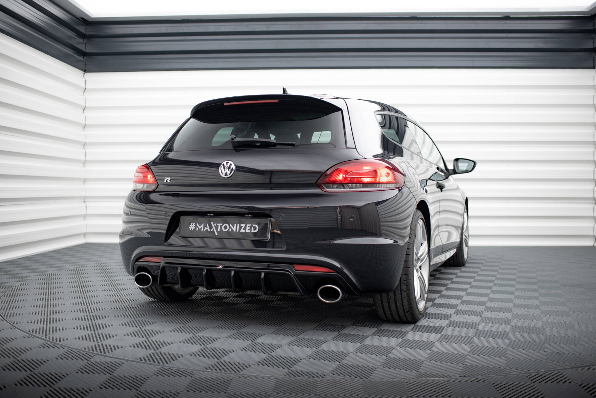 Rear Valance V.2 Volkswagen Scirocco R Mk3 - 2