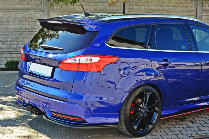 REAR SIDE SPLITTERS FORD FOCUS 3 ST ESTATE - 3