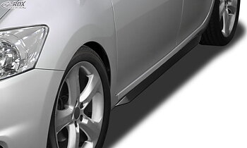 SIDESKIRTS TOYOTA AURIS E150 (2007-2012) "SLIM