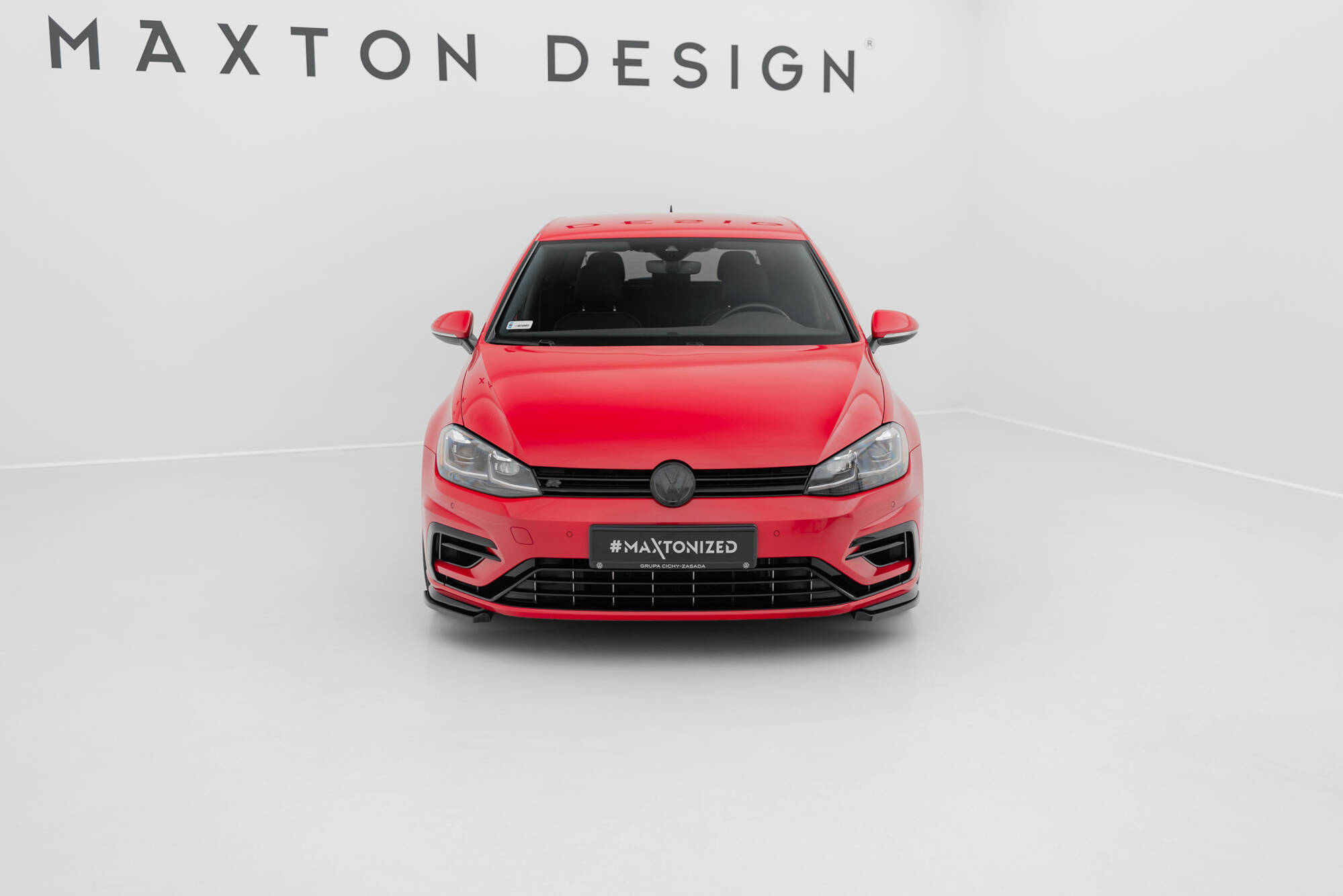 Front Splitter V.8 VW Golf 7 R / R-Line Facelift - 4