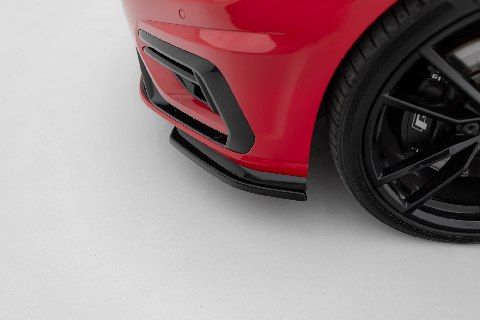 Front Splitter V.8 VW Golf 7 R / R-Line Facelift